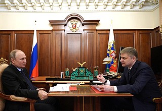 Встреча с генеральным директором – председателем правления ОАО «РЖД» Олегом Белозёровым.