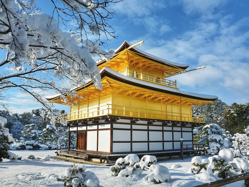 It is winter in japan