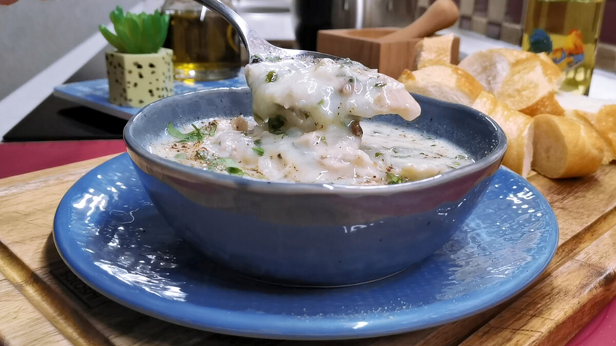 Вкуснейший и очень сытный, знаменитый грузинский суп Чихиртма из курицы