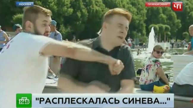 "Десантник" vs журналист НТВ.Развязка.