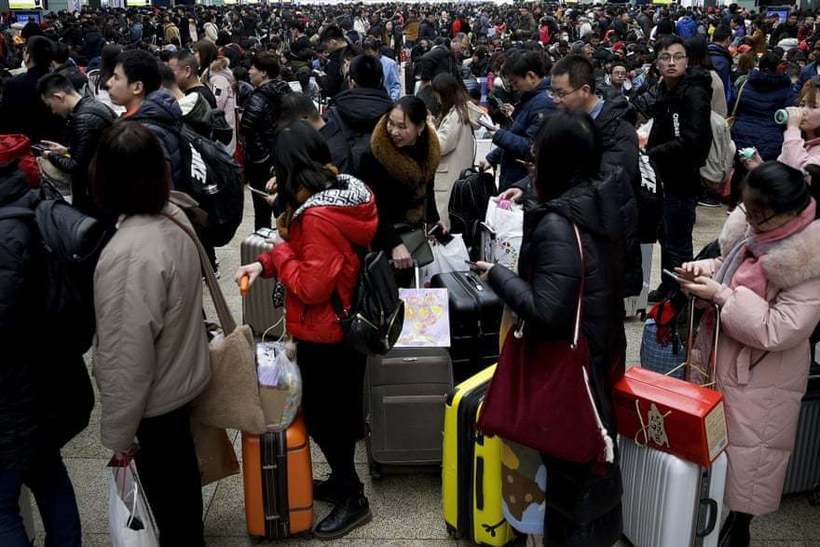 Великое перемещение людей: как китайцы едут на Новый год Великое перемещение людей: как китайцы едут на Новый год интересное