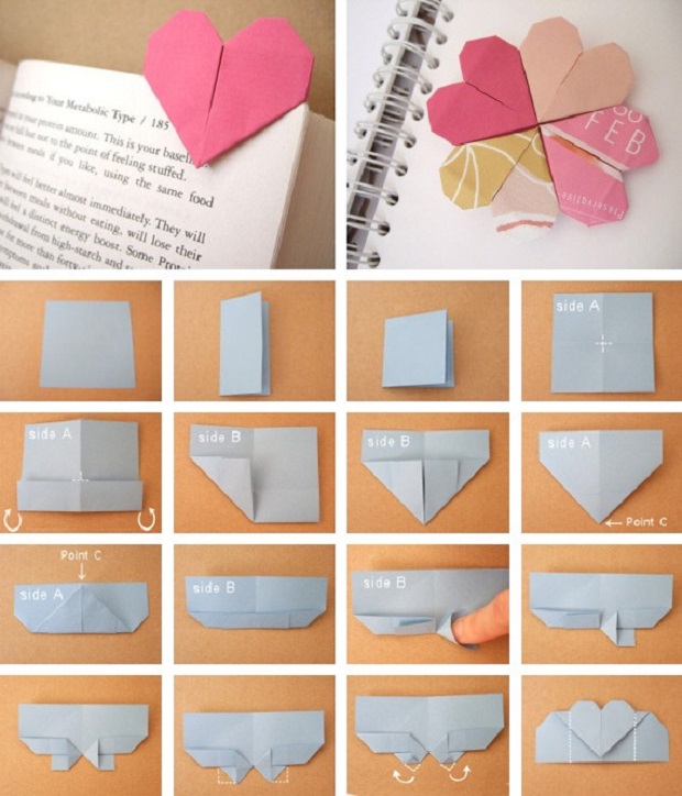 Как сделать закладку для книги своими руками из бумаги и других материалов мастер-классы,разное