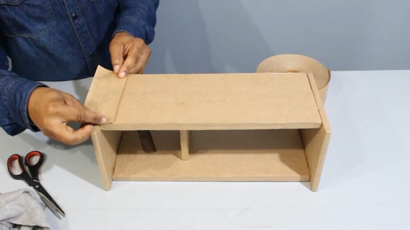 Чудесная, а главное нужная вещь в хозяйстве, которую вы сможете сделать своими руками из картона домашний очаг,рукоделие,самоделки,своими руками,умелые руки