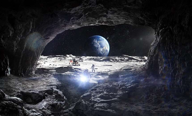 На Луне нашли пещеры с температурой как на Земле. Они подходят для жизни, а внизу похоже есть вода Культура