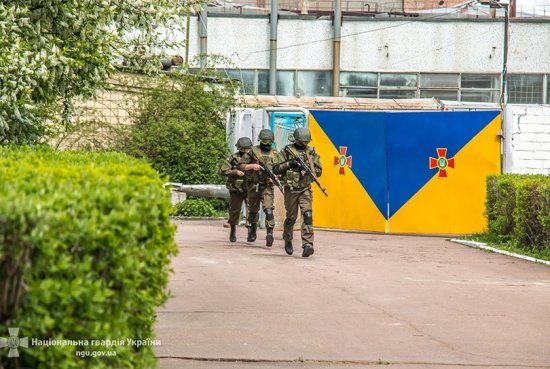 Украина тренирует солдат Нацгвардии в Чернобыле для городских боев в Донбассе