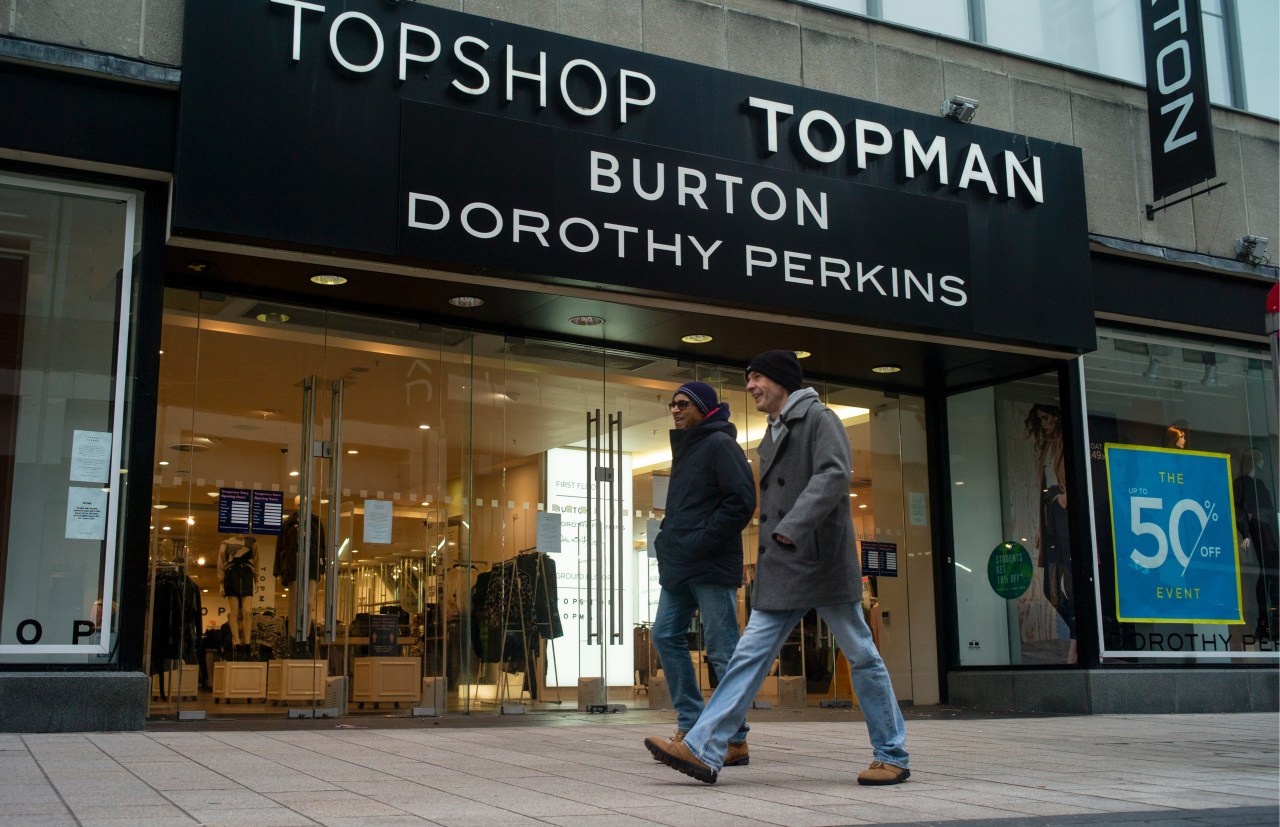 Владелец Topshop и Dorothy Perkins начал процедуру банкротства