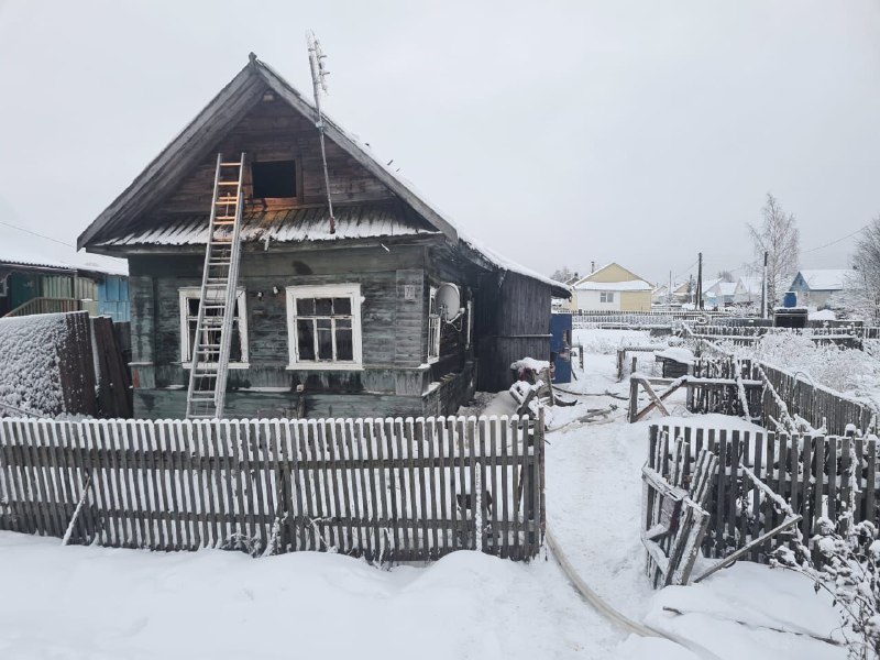 В Тверской области в сгоревшем доме обнаружили тело мужчины