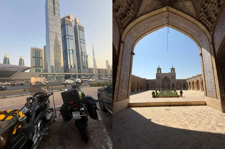 На этот раз Ринат пересекает арабские страны. Фото: предоставлено героем публикации