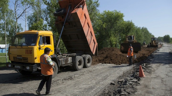 В Петушинском районе начали ремонт дорог, разбитых из-за строительства трассы М-12