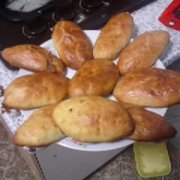 Пирожки на кислом молоке