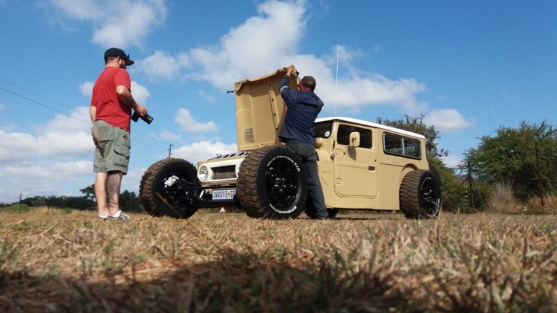 Самый необычный тюнинг Toyota Land Cruiser авто,автомобили,тюнинг