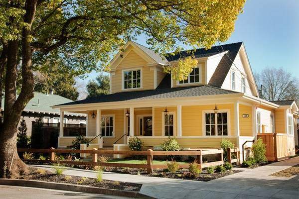 Лучшие цвета домов - подборка 35 фото 2016 года