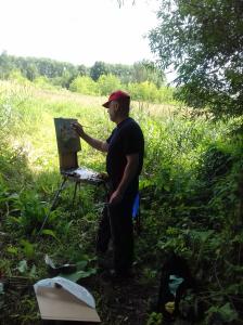 ХУДОЖНИК РОДИОНОВ ИГОРЬ.| ПЕРВЫЙ СНЕГ В ОКТЯБРЕ ВНОВЬ МНЕ ДУШУ ВСТРЕВОЖИЛ... 