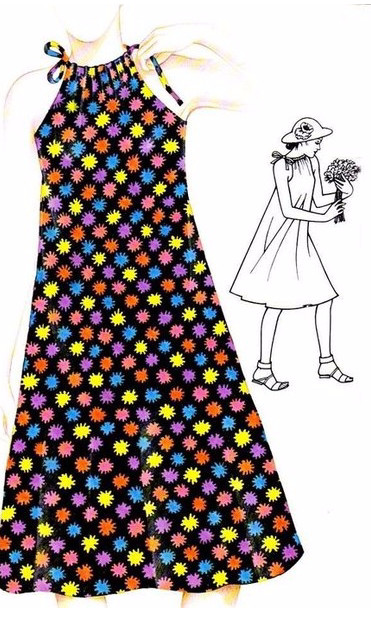 Летние платья и сарафаны с простыми выкройками Летние платья и сарафаны с простыми выкройками