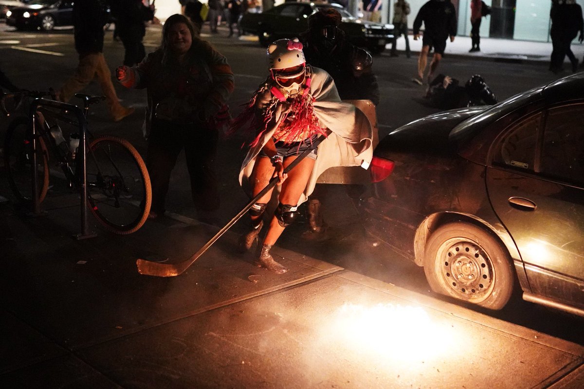 Протесты в Портленде 23-24 июля Протесты в Портленде 23-24 июля