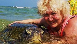 Светлана Елкина спасает черепах