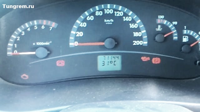 Заводим в жару +31 Лада Калина