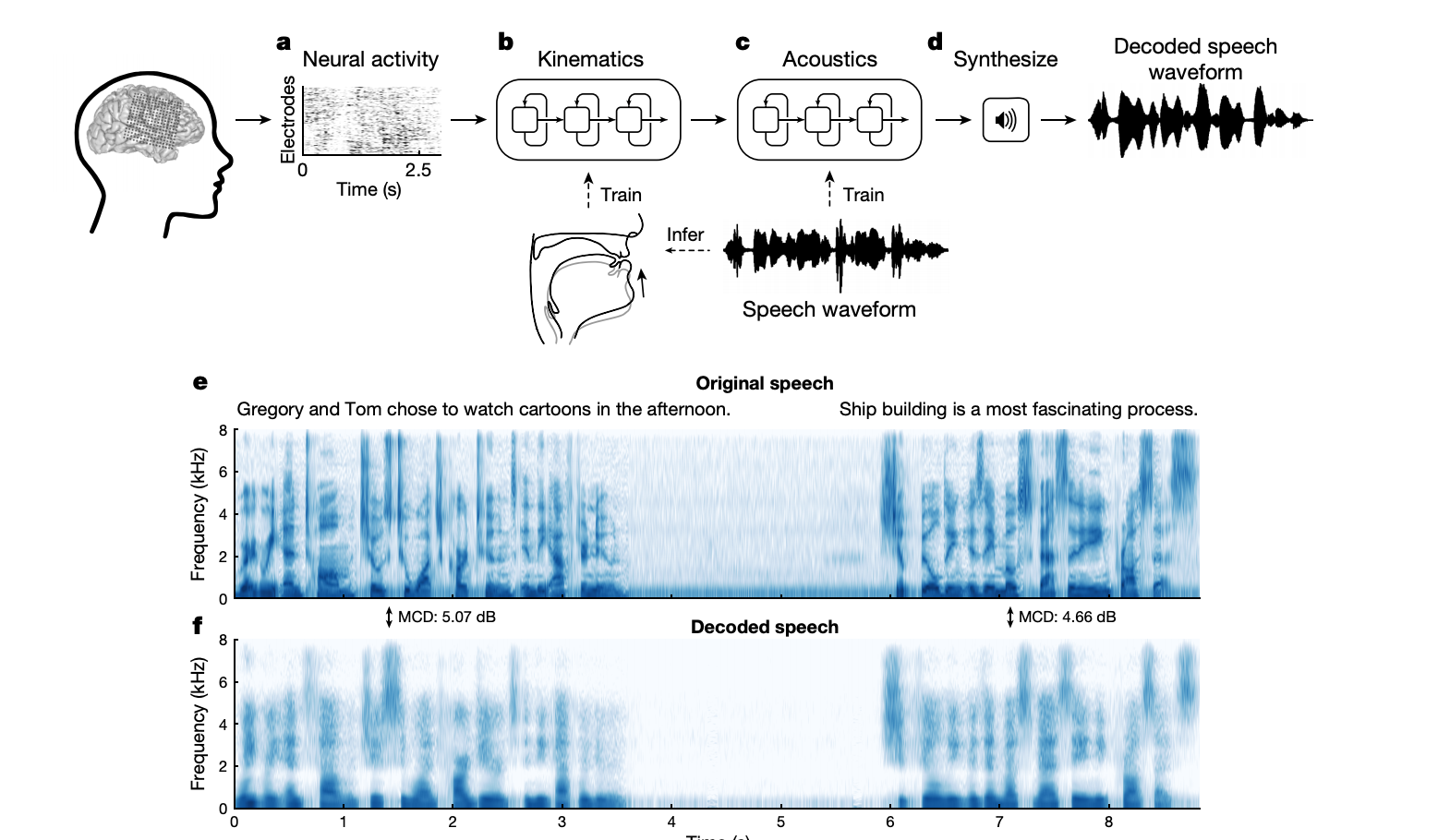 Chang et al. Speech decoding. Speech Synthesis. Neural activity. Silent Speech interfaces (SSI).