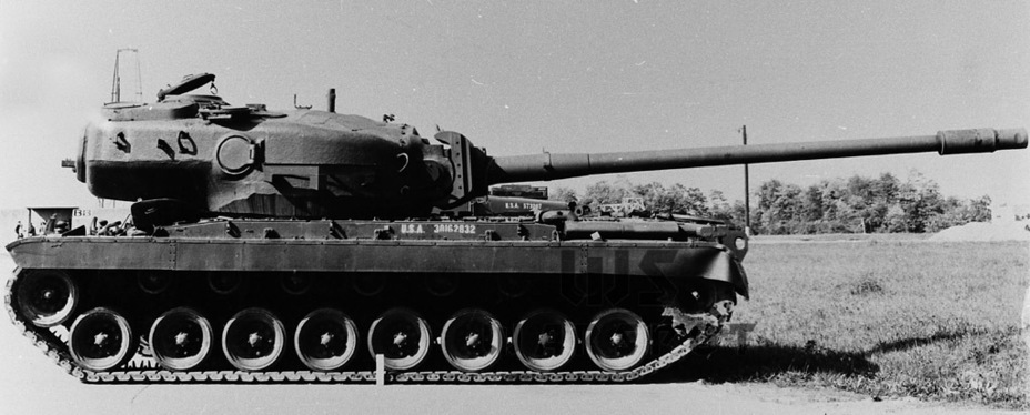 ​Ещё один «выхлоп» программы Heavy Tank T29/T30/T34 — орудие T53, которое позже эволюционировало в M58. Данная система позже ставилась в тяжёлый танк M103 - Финиш со знаком вопроса | Warspot.ru