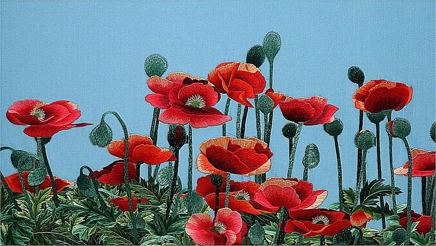 Вышивка шелком по шелку - жемчужина восточного искусства Вышивка шелком по шелку - жемчужина восточного искусства вышивка