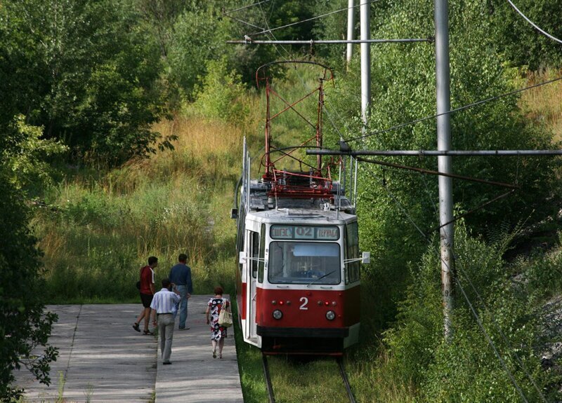 Живописнейший трамвайный маршрут — уникальная достопримечательность Хакасии трамвайный, маршрут, поселка, который, единственный, ветка, километров, упирается, бетона, появился, живописный, приспособить, энергетиков, глазах, самый, Хакассии, короткий, протяженность, всего, каких