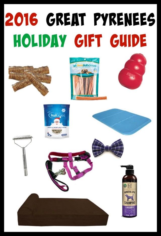 Struggling with what to get your Great Pyrenees for Christmas? Here are 10 fluffy favorites!