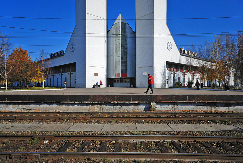 Тында вокзалы, история, фото