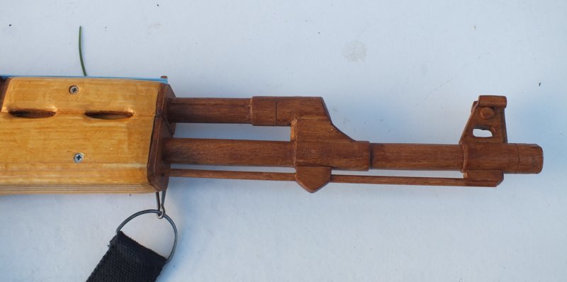 Деревянный резинкострел АК47 своими руками АК47, резинкострел., своими руками