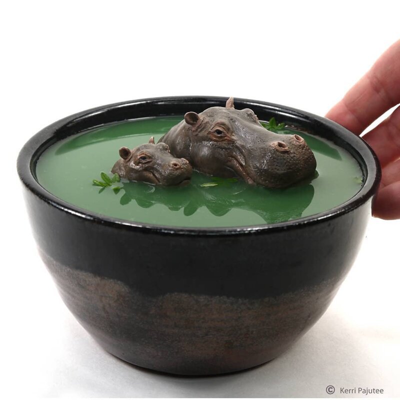 Как живые: Невероятные миниатюрные скульптуры Керри Паюти