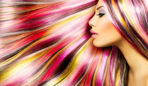 Современный весенние краски для волос