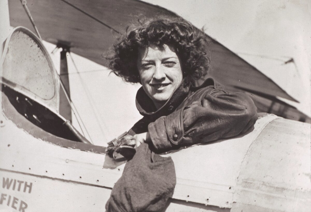 Нета Снук Саузерн была первой женщиной-пилотом в Айове