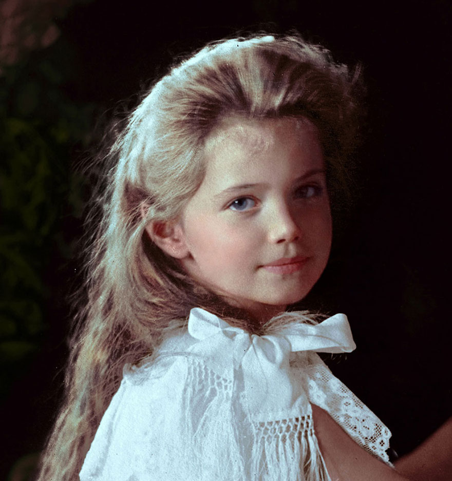 старинные фото 1900-1965-х в цвете 