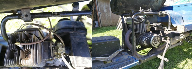 Трехколесный грузовой мотороллер Трехколесный грузовой мотороллер