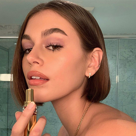 Кайя Гербер снова сменила имидж Кайя Гербер снова сменила имидж Было/Стало