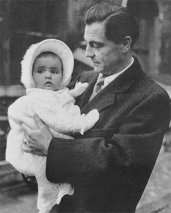 Барон Фальц-Фейн с дочерью Людмилой 