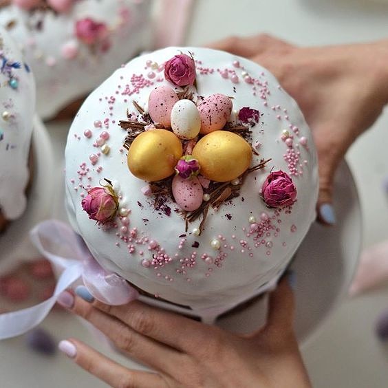 Творческий подход к украшению куличей своими руками. handmake,вкусные рецепты,полезные советы