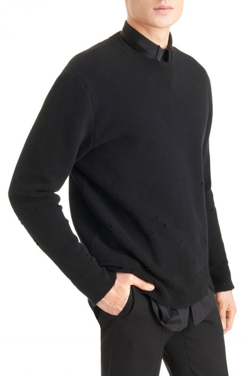 Стильный дырявый свитер за полтора косаря