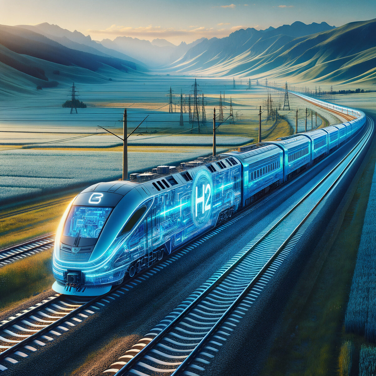 Считается, что распространение поездов такого типа снизит число углеродных выбросов в атмосферу РЖД еще в 2021 году присоединилась к мировой гонке по созданию водородных железнодорожных составов,...-2