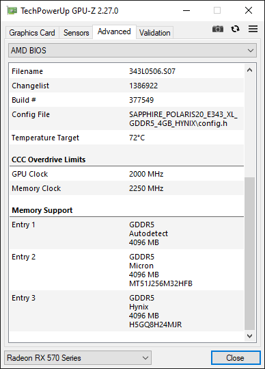 Очень странная история одной видеокарты или удвоение объёма памяти на RX 570 прошивкой BIOS памяти, карте, карту, очень, Sapphire, карты, поверлимит, кулер, оригинальный, итоге, думаю, видеокарты, только, время, карта, после, биосе, вроде, проблем, когда