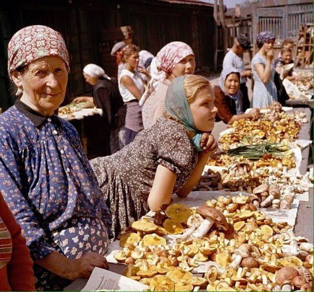 Немного советской Москвы в цвете СССР, москва, факты