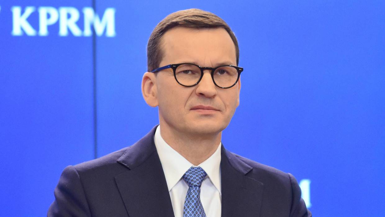 Премьер Польши Моравецкий призвал рассмотреть возможность блокировки «Северного потока»