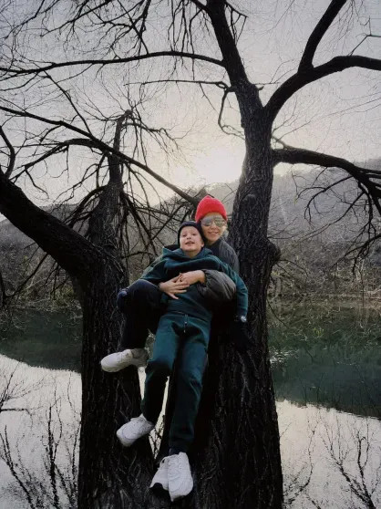 Ксения Собчак с сыном