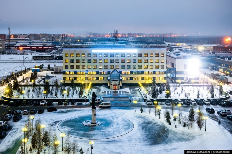 Новый Уренгой с высоты: газовая столица России путешествия, факты, фото