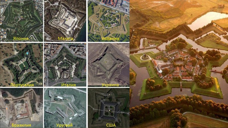 Загадки звездных бастионов, которые сверху выглядят круче, чем с земли 