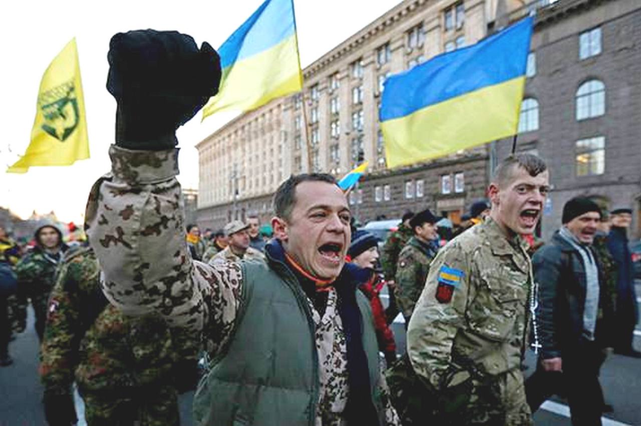 Фото бандеровцев на украине