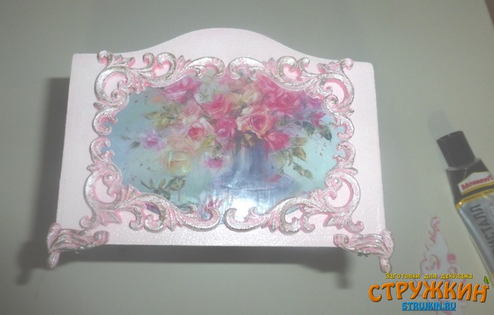 Хотите себе такую миленькую вещицу в стиле рококо? Мастер-класс декупаж,домашний очаг,,поделки,рукоделие,своими руками