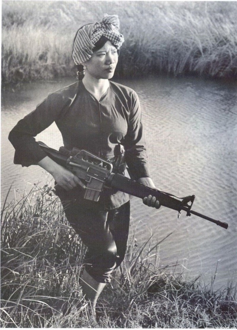 Женщина - солдат Вьет Конга, 1972 г. СССР, авто, девушки, история, факты, юмор