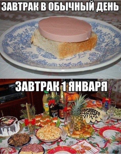 Приколы, картинки, короткие стихи на 1 января 2018 года