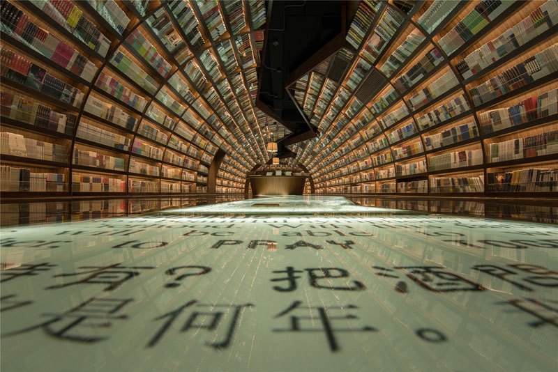 Открылась футуристическая библиотека для китайских книголюбов