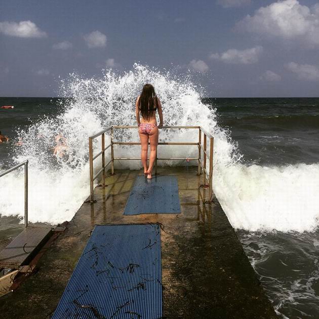 16 удачных кадров, сделанных за мгновение до...